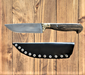 Ловен нож с острие 13 см комплект с кания - Провадия