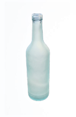 Стъклена бутилка SERKOVA  500 мл. матирана