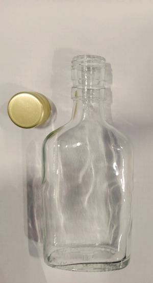 Стъклена бутилка   FLAT  - 200мл.