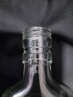 Стъклена бутилка   FLAT  - 200мл.