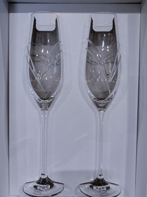 Кристални ритуални чаши с камъни Сваровски - модел 5