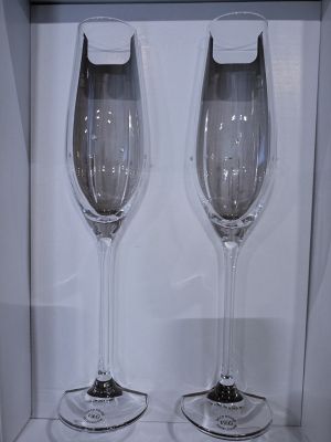 Кристални ритуални чаши с камъни Сваровски - модел 6
