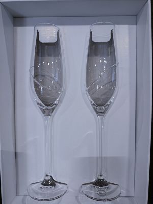 Кристални ритуални чаши с камъни Сваровски - модел 9