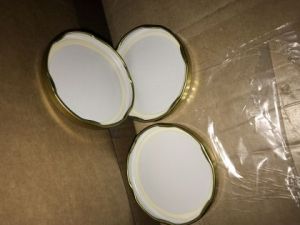 Капачки ТО  Ф 82 голд ,  Люка , кашон  600 бр. 