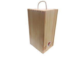 Дървена кутия за Bag-in-Box 3L с покритие