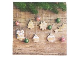 КОЛЕДНИ САЛФЕТКИ 33/33СМ. 20БР. КОЛЕДНА УКРАСА