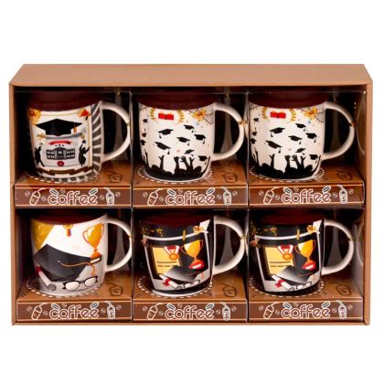 Чаша "Дипломиране" с капак и лъжичка