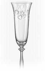 Кристални ритуални чаши "Сърца 2"