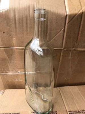 Стъклена бутилка  " FLAT " 1000мл