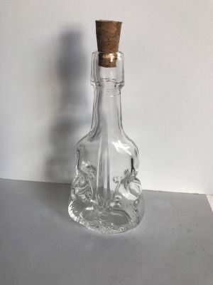 Стъклена бутилка ВИОЛА с коркова тапа