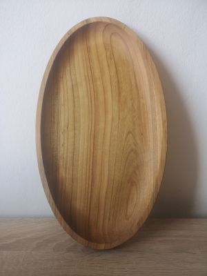 Поднос дървен 1 отделение 20 / 35 см