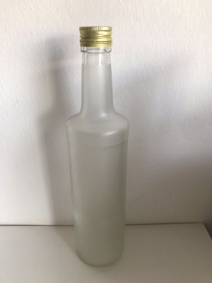Стъклена бутилка ГАМА 700  матирана