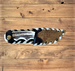Нож за дране комплект с кания , черни осъм