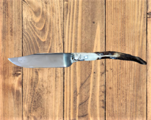 Малък джобен нож комплект с кания, черни осъм