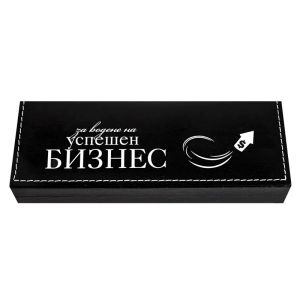 Луксозен комплект " Успешен Бизнес " химикал със стилус и USB в кутия