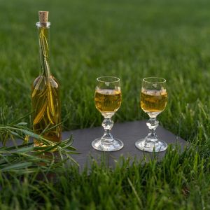 Стъклена бутилка 100 мл с коркова тапа Tosca - Browin