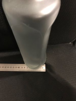 Стъклена бутилка КРАЛСКА  1000мл - матирана